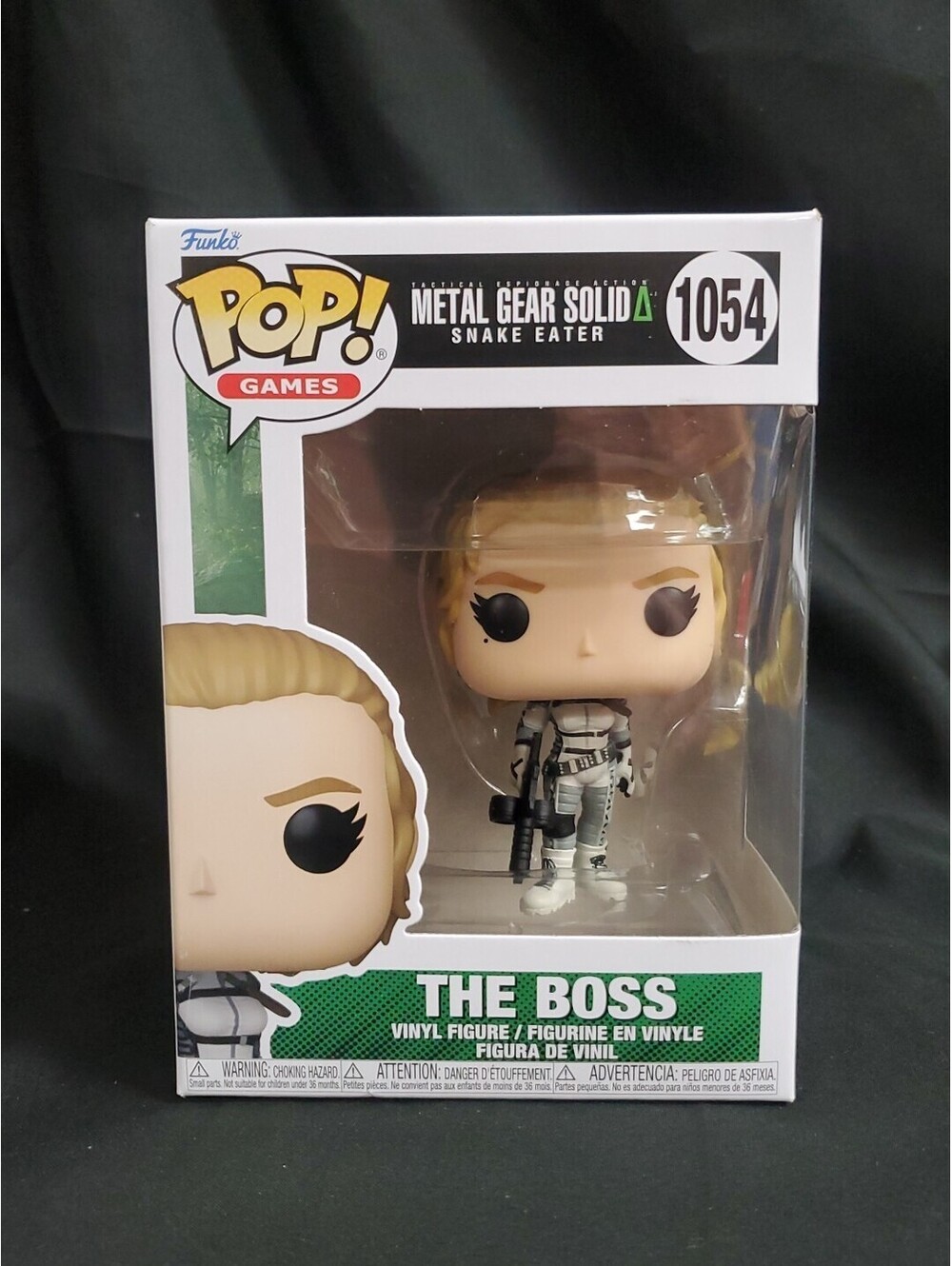 Funko POP! Metal Gear Solid Delta: Snake Eater THE BOSS Figure #1054 NEW